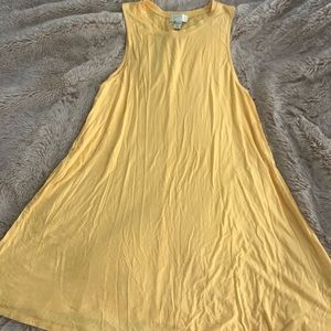 Brand New Forever 21 Yellow Dress